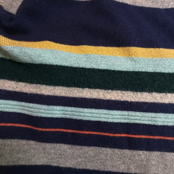 MOTH ANTHROPOLOGY Luca Striped Sweater Dress Multicolor Long Sleeve Knit Size L - Picture 15 of 16